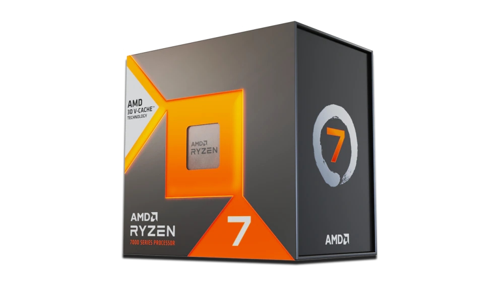 AMD Ryzen 7 7800X3D Box AM5 (4,2GHz) 100-100000910WOF ohne Kühler