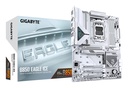 GIGABYTE B850 EAGLE ICE Scheda Madre – CPU AMD Ryzen serie 9000, VRM digitale a 8+2+2 fasi, fino a 8200 MHz DDR5 (O.C), 1 x M.2 PCIe 5.0 + 2 x M.2 PCIe 4.0, LAN 2.5 GbE, USB 3.2 Gen 2