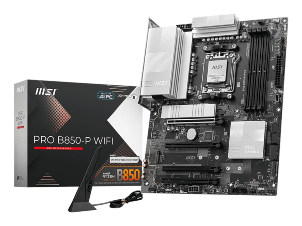 [7E56-002R] MSI PRO B850-P WIFI scheda madre AMD B850 Socket AM5 ATX
