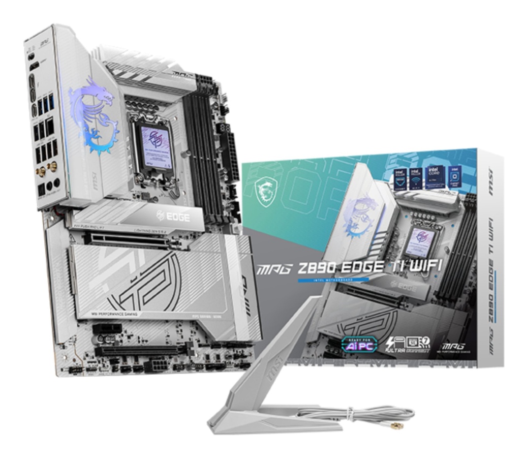 [7E19-001R] MSI MPG Z890 EDGE TI WIFI scheda madre Intel Z890 LGA 1851 (Socket V1) ATX