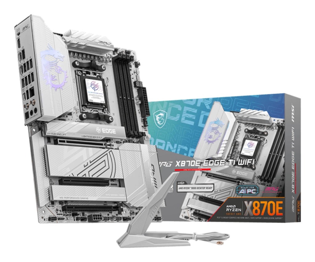 [7E59-002R] MSI MPG X870E EDGE TI WIFI scheda madre AMD X870E Socket AM5 ATX