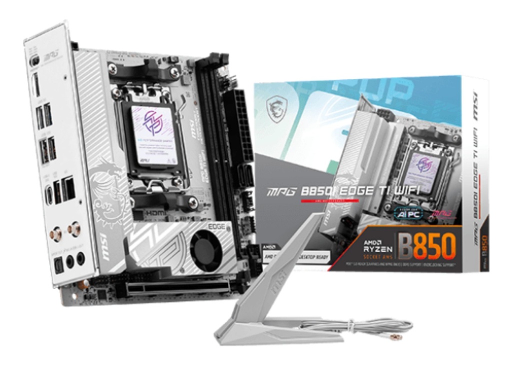 Scheda Madre MSI MPG B850I EDGE TI WIFI Mini ITX DDR5 Socket AM5