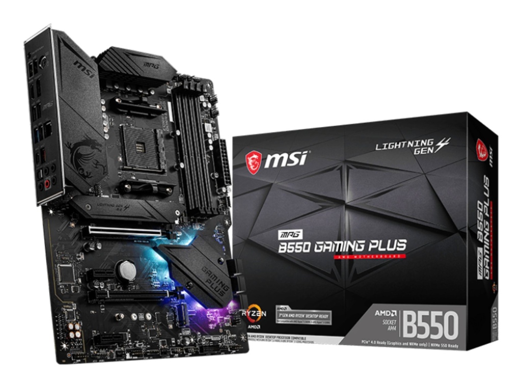 Scheda Madre MSI MPG B550 GAMING PLUS socket AM4 - SPEDIZIONE IMMEDIATA