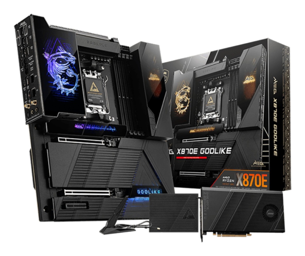 [7E48-001R] MSI MEG X870E GODLIKE motherboard AMD X870E Socket AM5 Extended ATX
