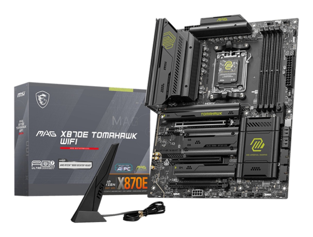 [7E59-004R] MSI MAG X870E TOMAHAWK WIFI scheda madre AMD X870E Socket AM5 ATX