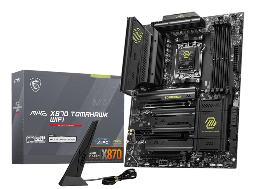[7E51-001R] MSI MAG X870 TOMAHAWK WIFI scheda madre AMD X870 Socket AM5 ATX