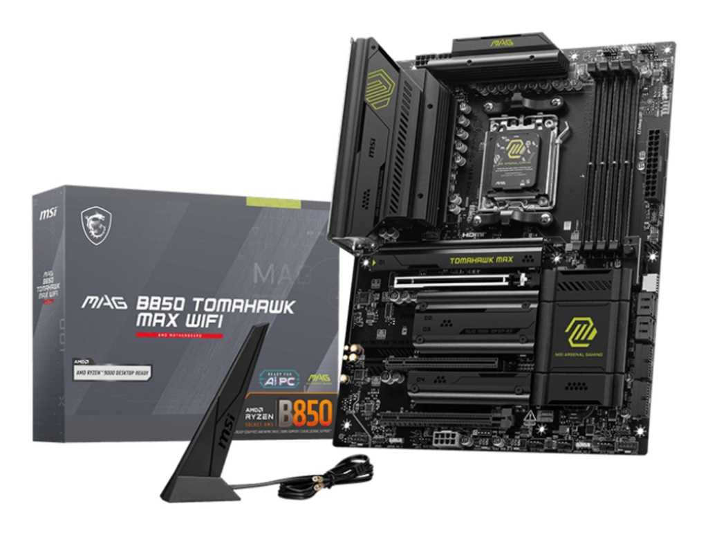 MSI MAG B850 TOMAHAWK MAX WIFI scheda madre AMD B850 Socket AM5 ATX