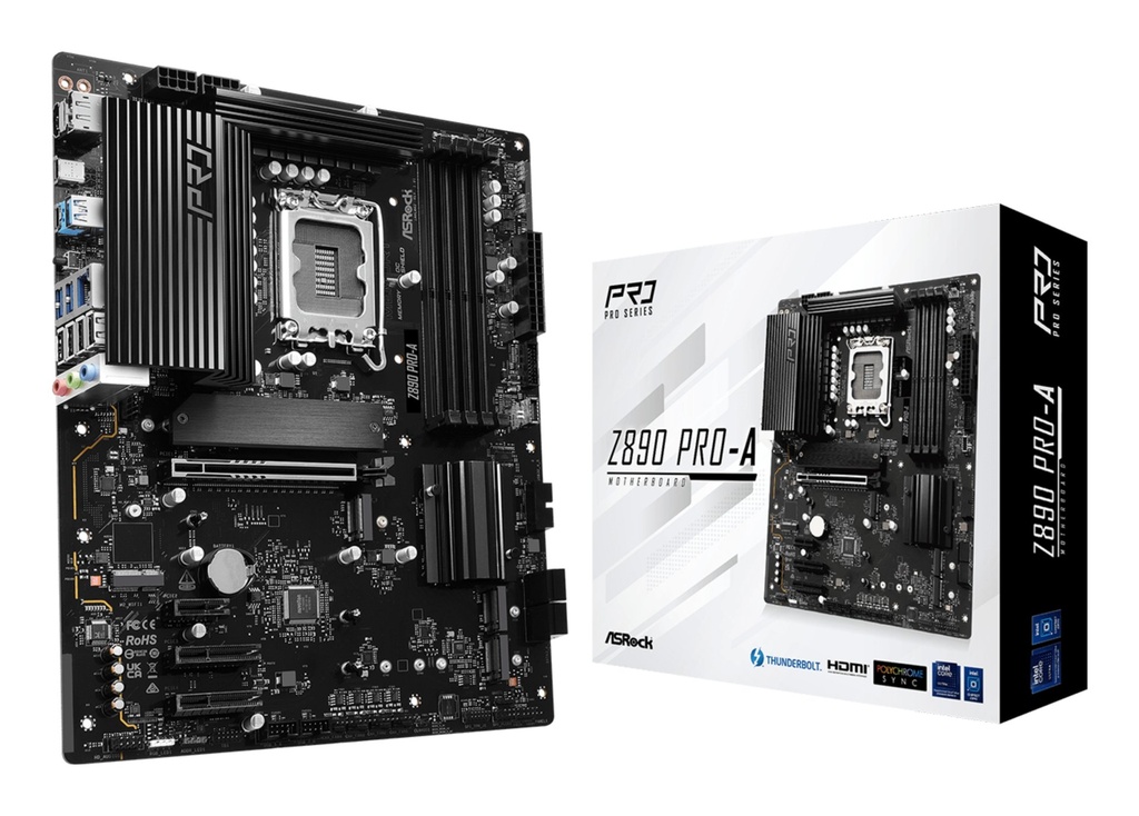 Scheda Madre ASRock Z890 PRO-A LGA1851 ATX DDR5 - SPEDIZIONE IMMEDIATA