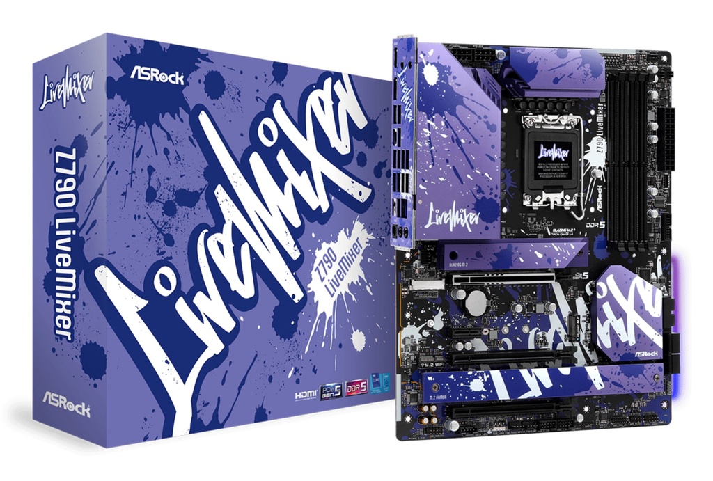 [90-MXBK10-A0UAYZ] Asrock Z790 LiveMixer Intel Z790 LGA 1700 ATX