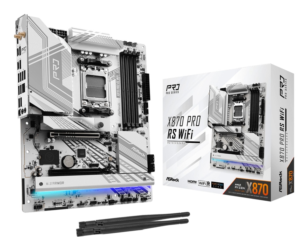 Scheda Madre ASRock X870 Pro RS WiFi AMD X870 Socket AM5 DDR5