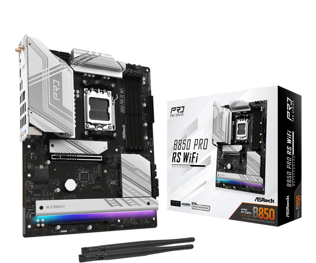 Scheda Madre ASROCK B850 Pro RS WIFI Socket AM5 DDR5 ATX