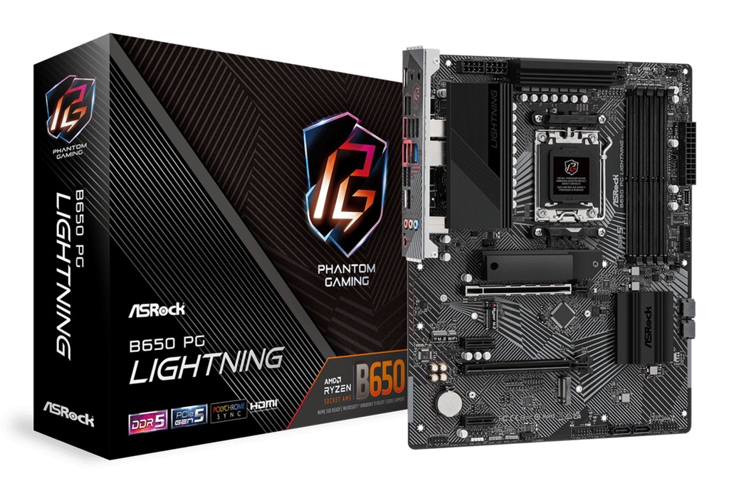 [90-MXBK20-A0UAYZ] Scheda Madre ASROCK B650 Phantom Gaming Lightning socket AM5
