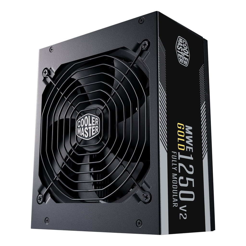 [MPE-C501-AFCAG-EU] Cooler Master MWE Gold 1250 - V2 Full Modular alimentatore per computer 1250 W 24-pin ATX ATX Nero