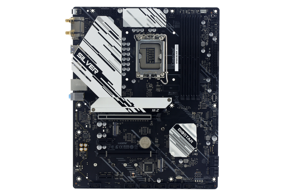 [B760A-SILVER] Biostar B760A-SILVER scheda madre Intel B760 LGA 1700 ATX