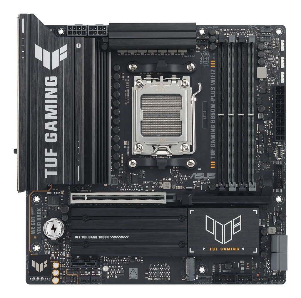 Scheda Madre ASUS TUF B850M-PLUS GAMING WIFI7 AM5 DDR5 Micro-ATX