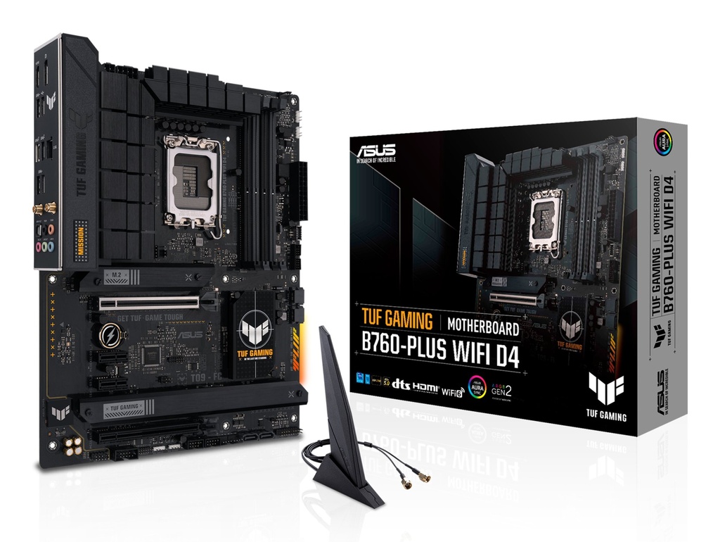 Scheda Madre ASUS TUF GAMING B760-PLUS WIFI D4 LGA 1700 ATX