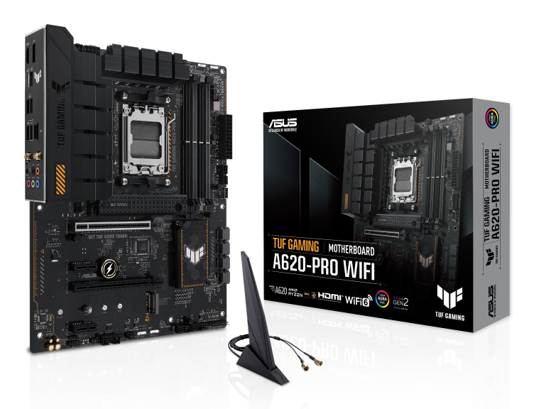 [90MB1FR0-M0EAY0] ASUS TUF GAMING A620-PRO WIFI AMD A620 Socket AM5 ATX