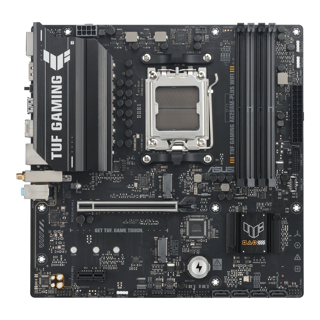 [90MB1MZ0-M0EAY0] ASUS TUF GAMING A620AM-PLUS WIFI AMD A620A Socket AM5 micro ATX
