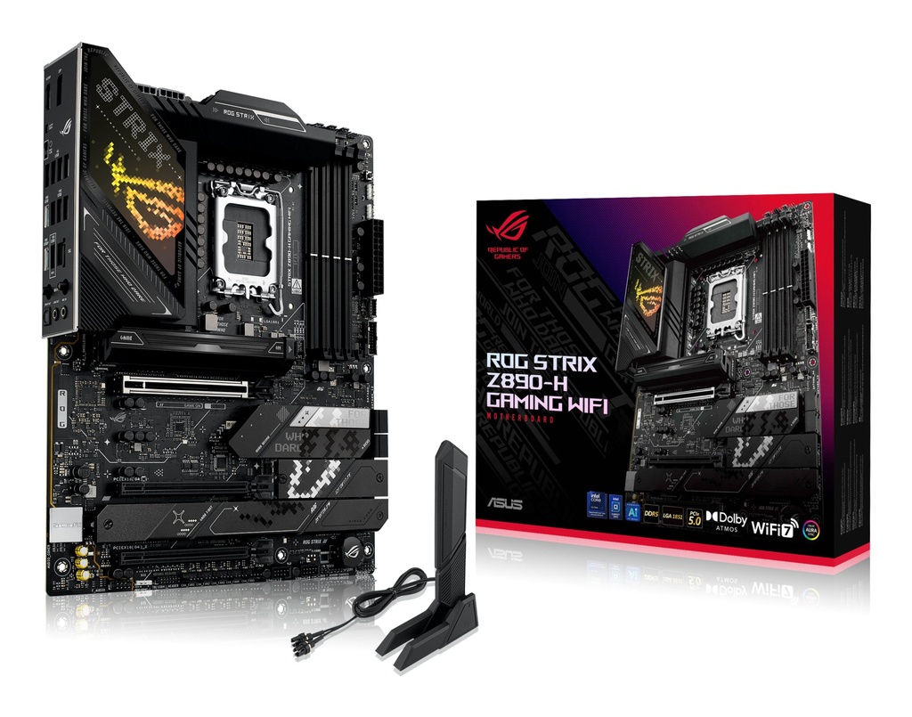 [90MB1K20-M0EAY0] ASUS ROG STRIX Z890-H GAMING WIFI Intel Z890 LGA 1851 (Socket V1) ATX