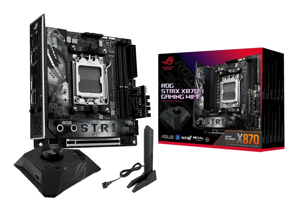 [90MB1IW0-M0EAY0] Scheda Madre ASUS ROG STRIX X870-I GAMING WIFI AMD Socket AM5 mini ITX