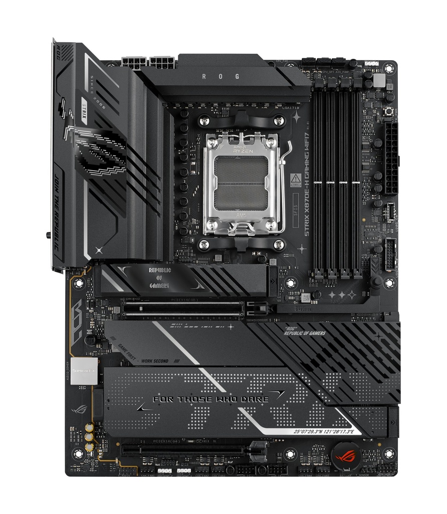 [90MB1M90-M0EAY0] Scheda Madre ASUS ROG STRIX X870E-H Gaming WIFI7 AM5 DDR5 ATX Nero