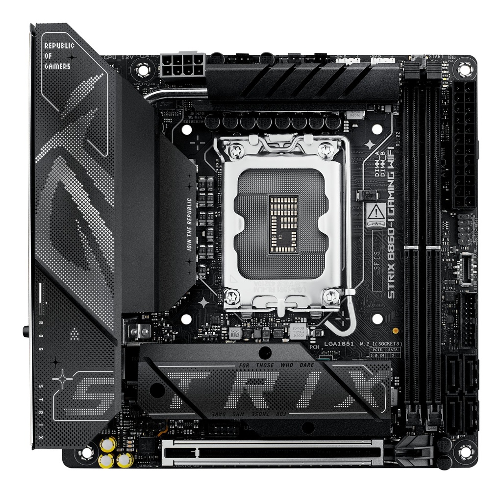 [90MB1JB0-M0EAY0] ASUS ROG STRIX B860-I GAMING WIFI Intel B860 LGA 1851 (Socket V1) mini ITX