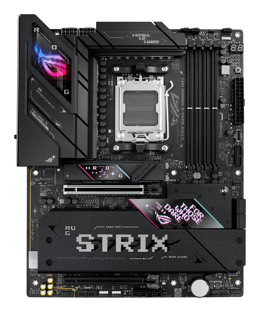 Scheda Madre Asus ROG STRIX B850-E Gaming Wifi AM5 DDR5 ATX Nero