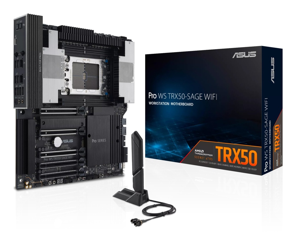 [90MB1FZ0-M0EAY0] ASUS Pro WS TRX50-SAGE WIFI AMD TRX50 Socket sTR5 SSI CEB
