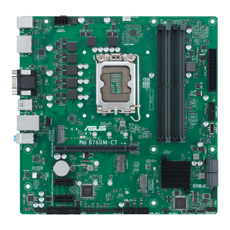 [90MB1DY0-M1EAYC] ASUS PRO B760M-CT-CSM Intel B760 LGA 1700 micro ATX
