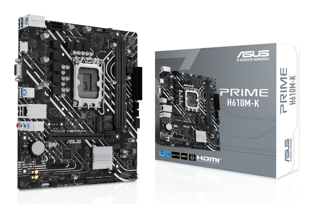 [90MB1GA0-M0EAY0] ASUS Prime H610M-K Intel H610 LGA 1700 micro ATX