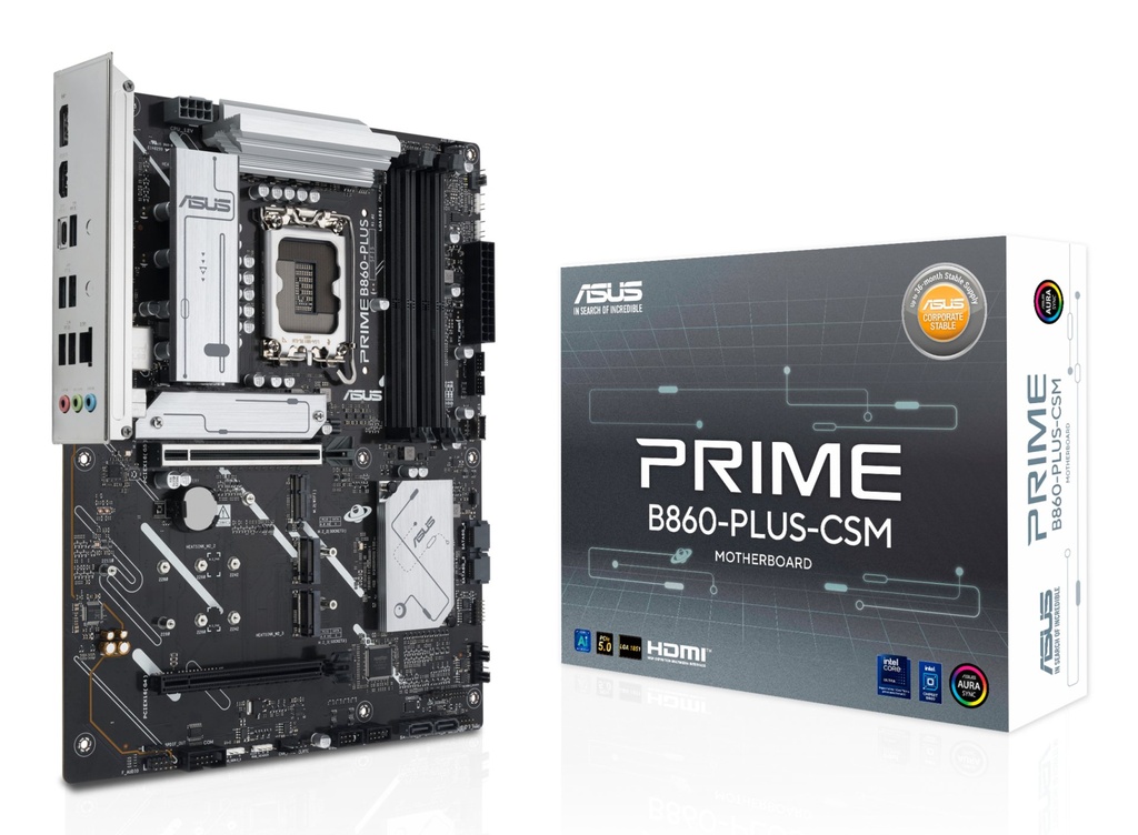 [90MB1KA0-M0EAYC] ASUS PRIME B860-PLUS-CSM Intel B860 LGA 1851 (Socket V1) ATX