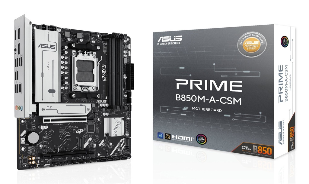 [90MB1LQ0-M0EAYC] Scheda Madre ASUS PRIME B850M A CSM Micro-ATX DDR5 Socket AM5