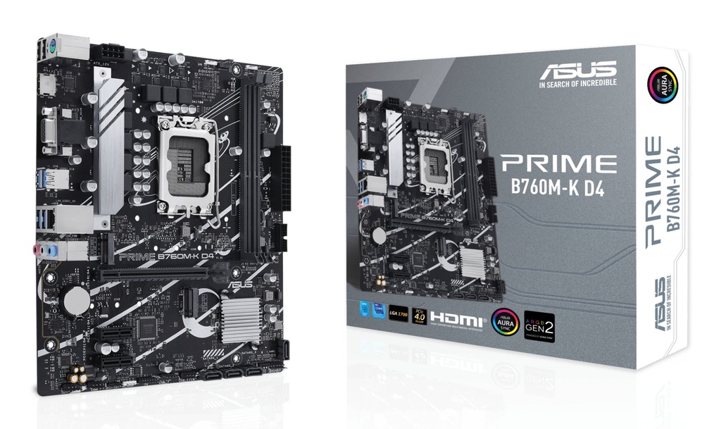[90MB1DS0-M1EAY0] Scheda Madre ASUS PRIME B760M-K D4 LGA 1700 Micro-ATX