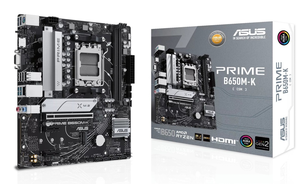 [90MB1F60-M0EAY0] ASUS PRIME B650M-K AMD B650 Socket AM5 micro ATX