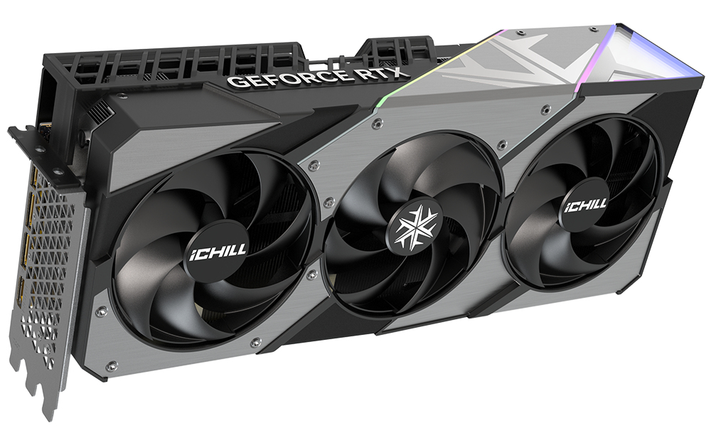 Scheda Video INNO3D Nvidia GeForce RTX 5080 iChill X3 16GB GDDR7 Nero