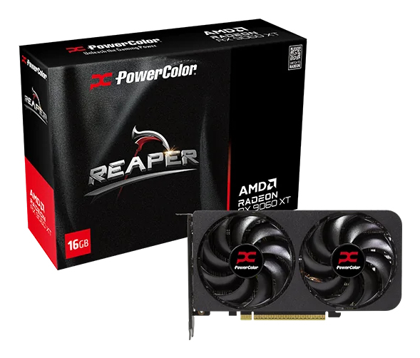 Scheda Video AMD PowerColor Radeon Reaper RX 9060 XT 16GB GDDR6