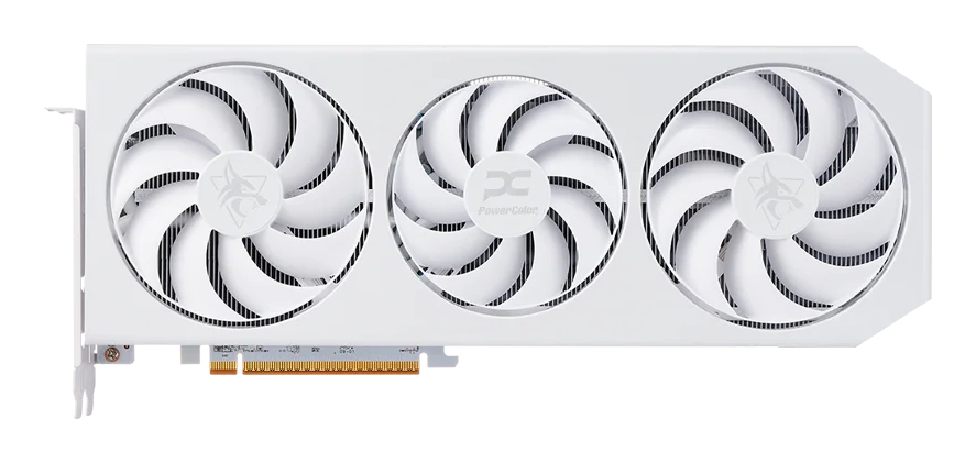 Scheda Video PowerColor Radeon Hellhound White RX 9070 XT 16GB GDDR6