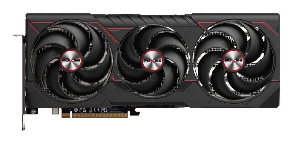 Scheda Video Sapphire PULSE Radeon RX 9070 XT AMD 16 GB GDDR6 Nero