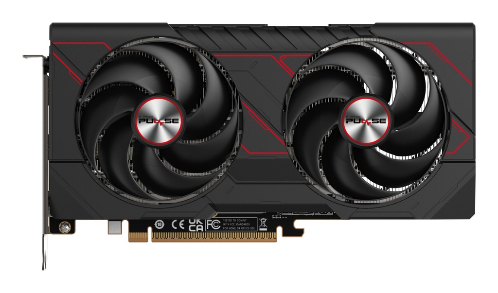 Scheda Video Sapphire Pulse Radeon RX 9060 XT Gaming OC 16GB GDDR6 Nero