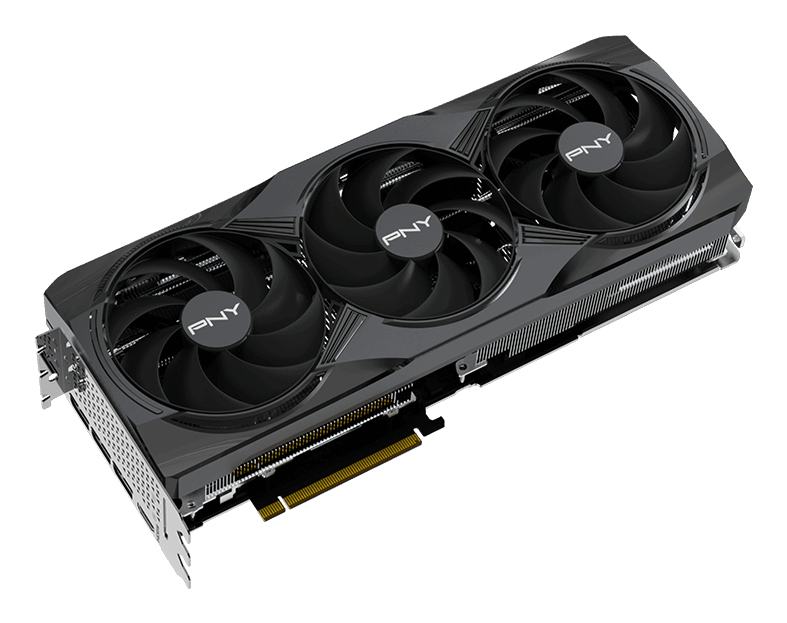 Scheda Video PNY GeForce RTX 5080 Overclocked Triple Fan GPU NVIDIA 16 GB GDDR7