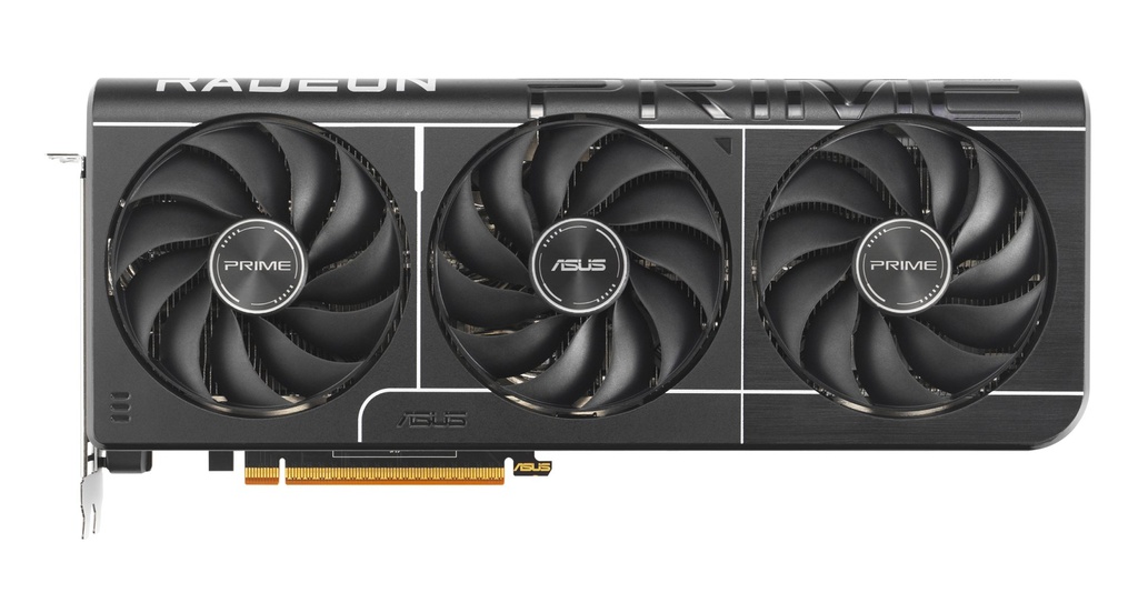Scheda Video AMD Asus Prime RX 9070XT Fight Edition 16GB OC GDDR6 Nero