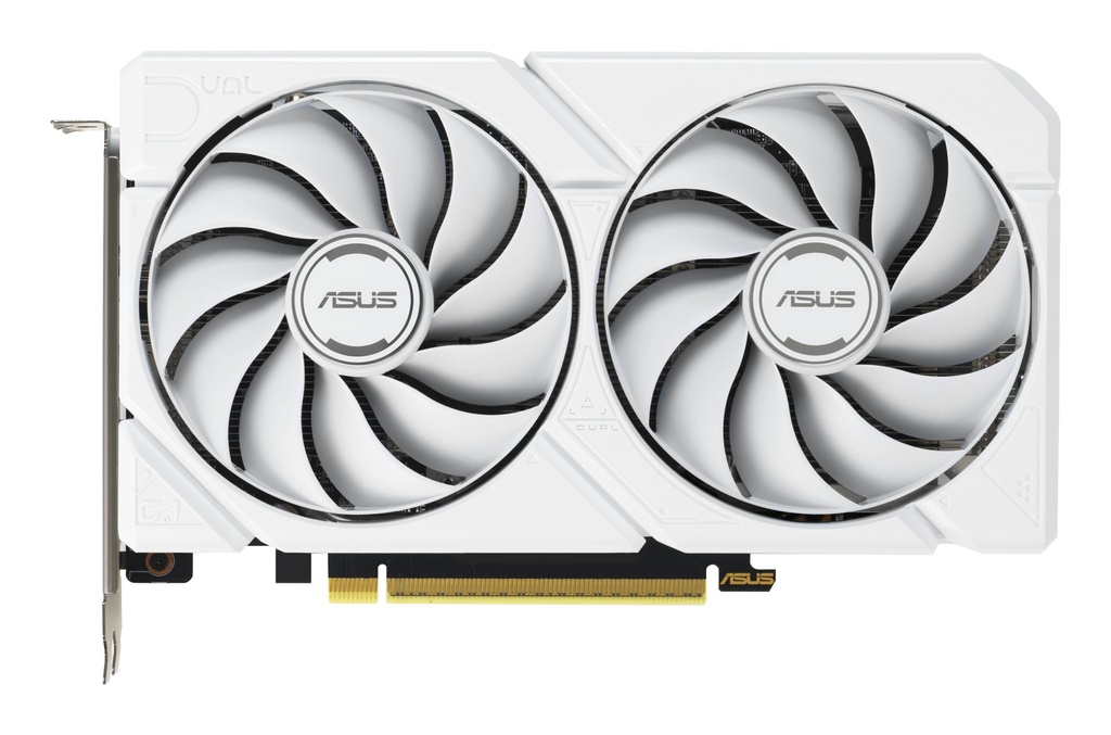 [90YV0LG3-M0NA00] ASUS Dual -RX9060XT-16G-WHITE AMD Radeon RX 9060 XT 16 GB GDDR6