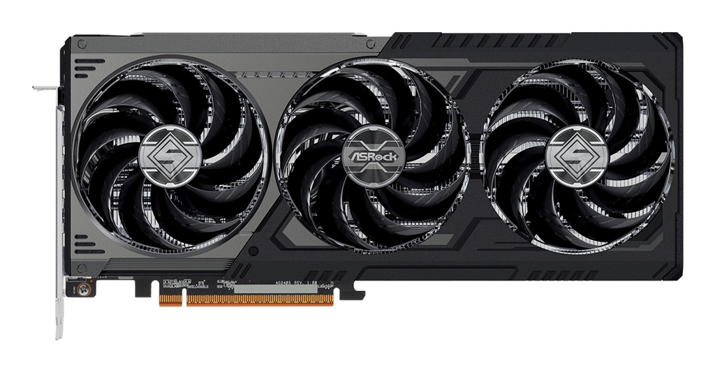 Scheda Video ASRock AMD Radeon RX 9070 XT Steel Legend Dark 16GB GDDR6 Nero