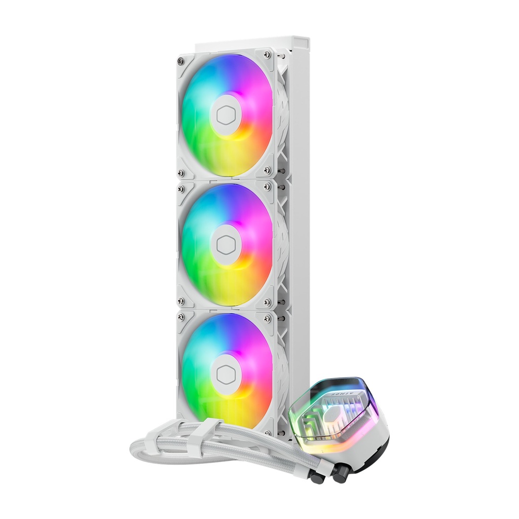 [MLX-D36M-A25PZ-RW] Cooler Master MasterLiquid 360 ATMOS White Processore Kit di raffreddamento a liquido 12 cm Bianco 1 pz