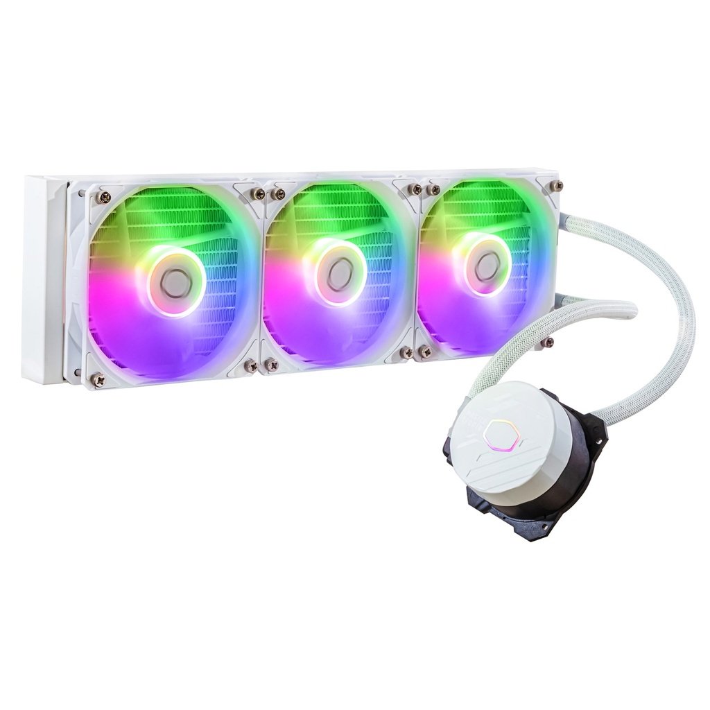[MLW-D36M-A18PZ-RW] Cooler Master MasterLiquid 360L Core ARGB White Processore Kit di raffreddamento a liquido 12 cm Bianco