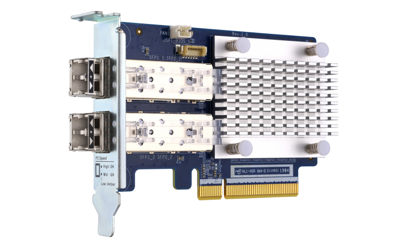 [QXP-16G2FC] QNAP QXP-16G2FC scheda di rete e adattatore Interno Fibra 14025 Mbit/s