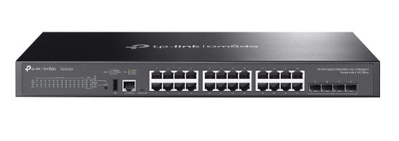 [SG5428X] TP-Link Omada SG5428X network switch Managed L3 Gigabit Ethernet (10/100/1000) Black