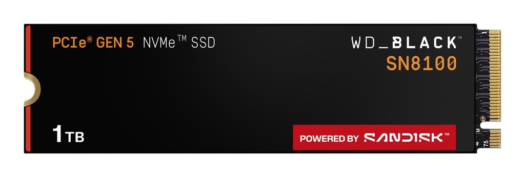 SSD Western Digital Black SN8100 1TB NVMe Gen 50