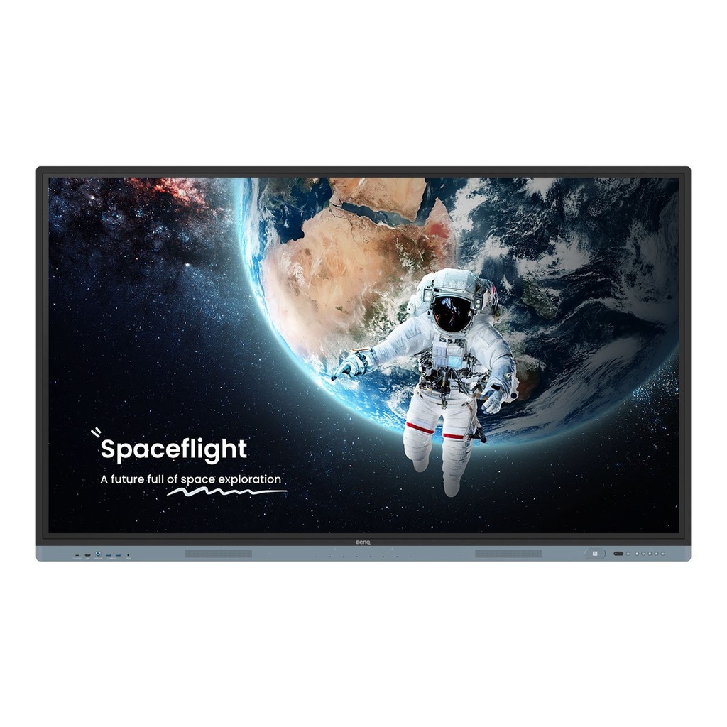 BenQ RM7504 interactive whiteboard 190.5 cm (75") 3840 x 2160 pixels Touchscreen Black