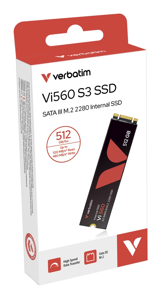 VERBATIM VI560 INTERNAL SATA3 M.2 SSD 512GB